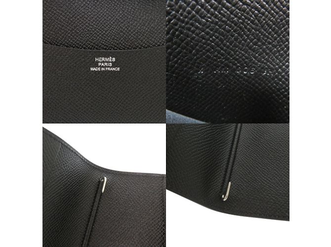 Hermès Copertura del quaderno Hermes Agenda GM Epsom Nero - vista 7