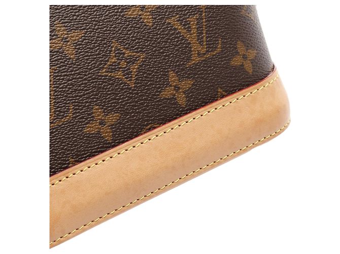 Zaino Alma Monogram Marrone Louis Vuitton - vista 5
