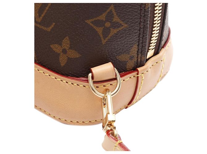 Zaino Alma Monogram Marrone Louis Vuitton - vista 7