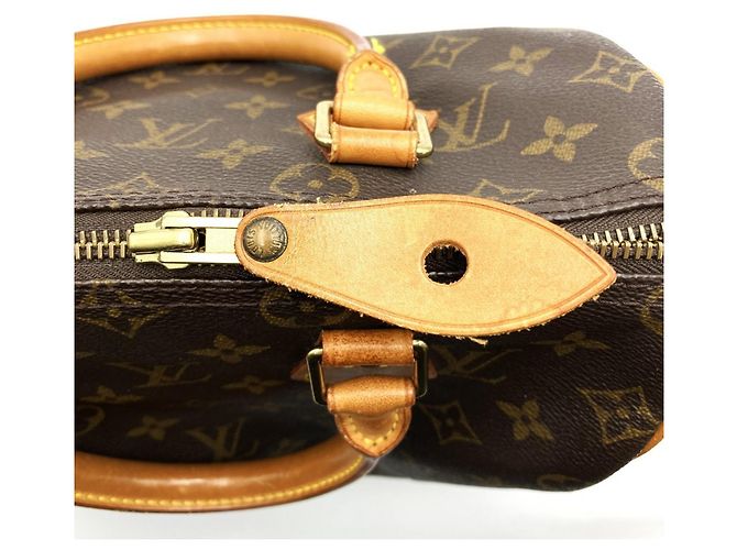 Sac à main Speedy 25 M41528 de Louis Vuitton Marron Monogramme - vue 10