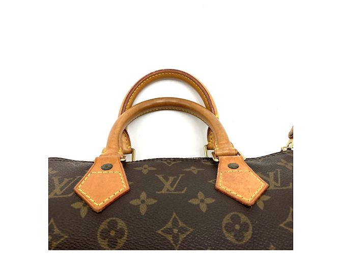 Sac à main Speedy 25 M41528 de Louis Vuitton Marron Monogramme - vue 5
