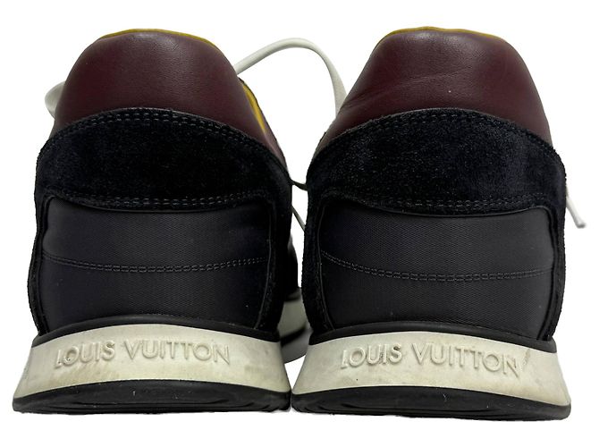 Sneakers con lacci Louis Vuitton Miles in suede multicolore e pelle - vista 11