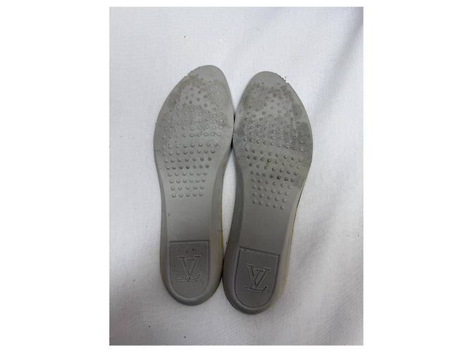 Sneakers con lacci Louis Vuitton Miles in suede multicolore e pelle - vista 21