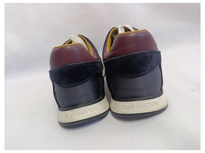 Sneakers con lacci Louis Vuitton Miles in suede multicolore e pelle - vista 29
