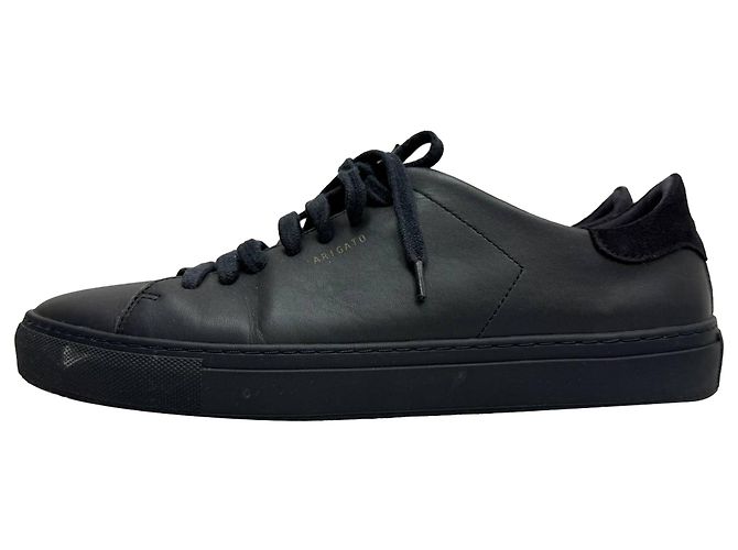 Sneakers Clean 90 Axel Arigato in pelle blu navy Nero - vista 11