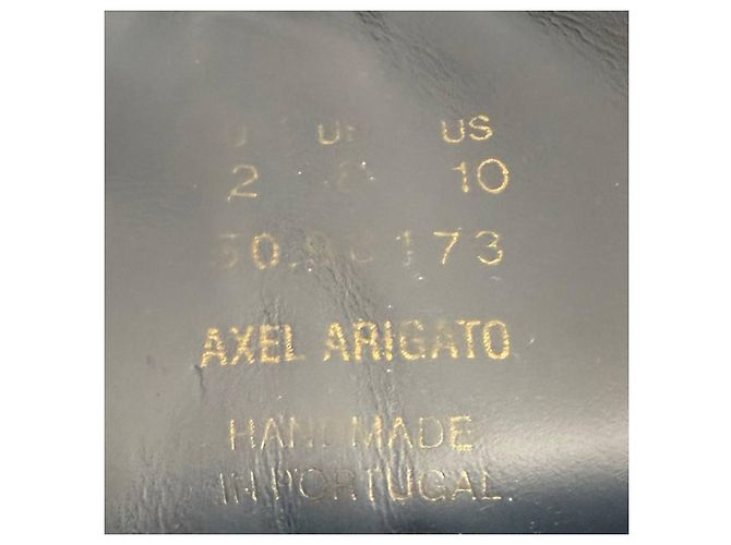 Sneakers Clean 90 Axel Arigato in pelle blu navy Nero - vista 14
