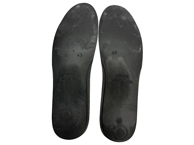 Sneakers Clean 90 Axel Arigato in pelle blu navy Nero - vista 16