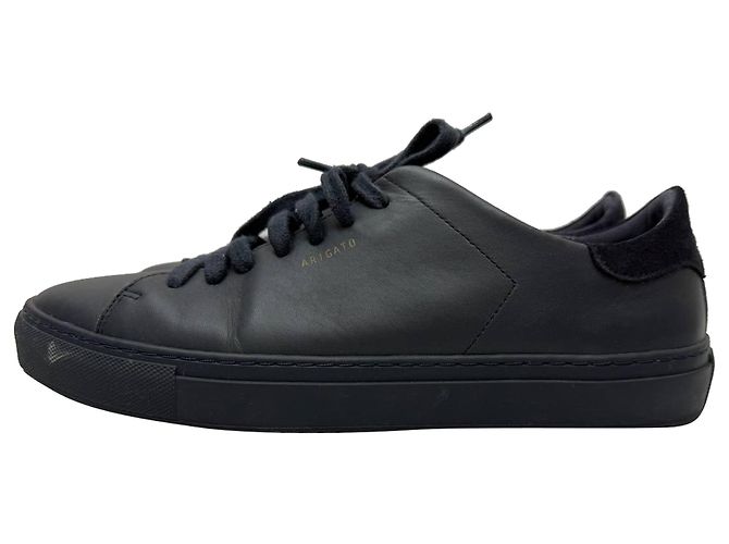 Sneakers Clean 90 Axel Arigato in pelle blu navy Nero - vista 2