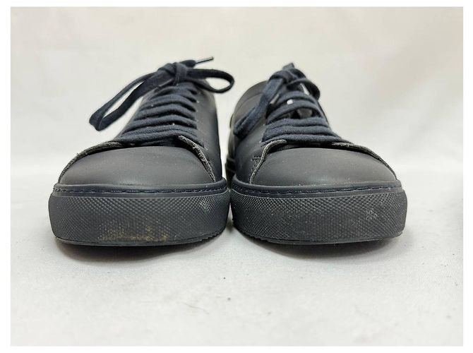 Sneakers Clean 90 Axel Arigato in pelle blu navy Nero - vista 25