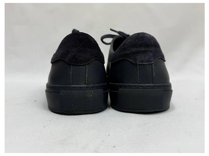 Sneakers Clean 90 Axel Arigato in pelle blu navy Nero - vista 29