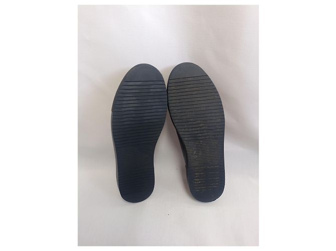 Sneakers Clean 90 Axel Arigato in pelle blu navy Nero - vista 40