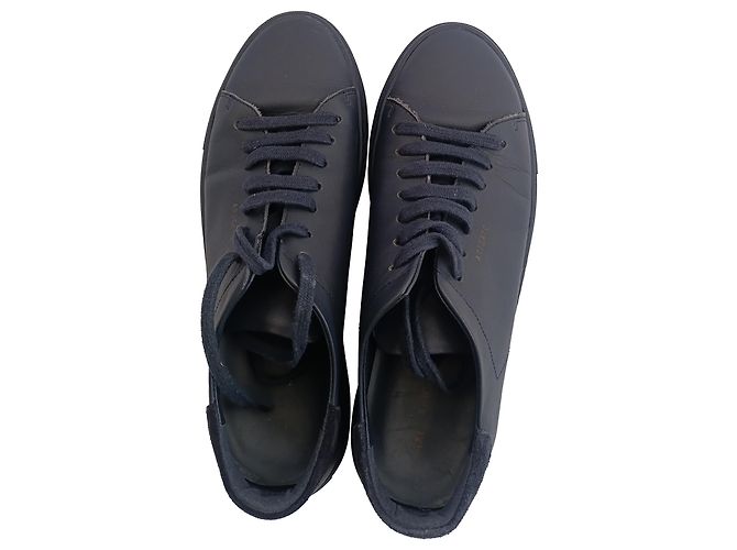 Sneakers Clean 90 Axel Arigato in pelle blu navy Nero - vista 6