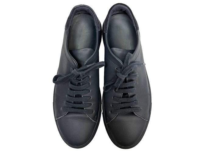 Sneakers Clean 90 Axel Arigato in pelle blu navy Nero - vista 7