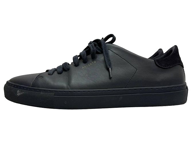 Sneakers Clean 90 Axel Arigato in pelle blu navy Nero - vista 9