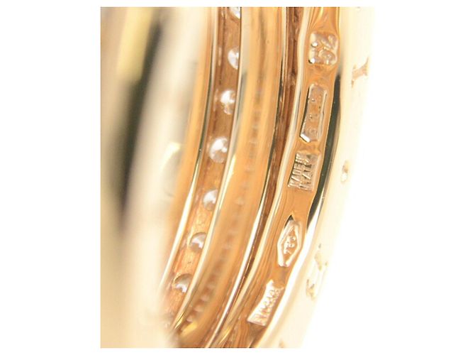 Bulgari Anello in oro giallo con diamanti B.zero1 di Bvlgari - vista 5