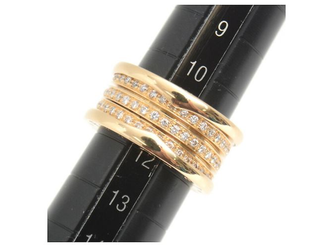 Bulgari Anello in oro giallo con diamanti B.zero1 di Bvlgari - vista 6