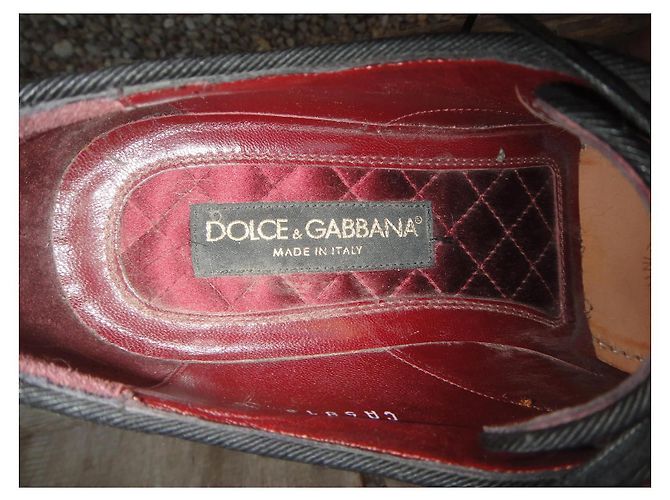 Derby Millenial Dolce & Gabbana in pelle verniciata nera Nero - vista 7