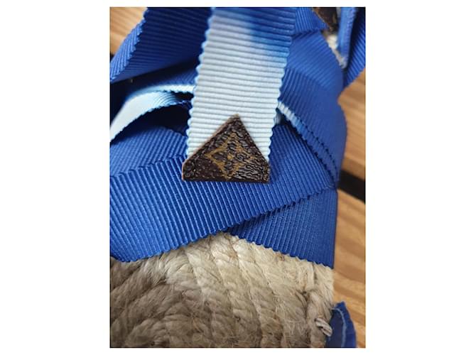 Louis Vuitton Espadrillas Piatte Starboard Blu - vista 4