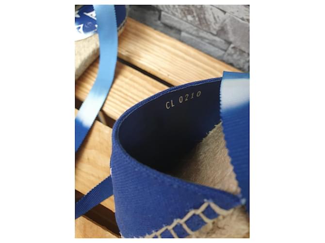Louis Vuitton Espadrillas Piatte Starboard Blu - vista 7