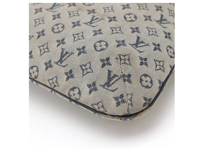 Borsa Tote Mini Francoise Monogramma Louis Vuitton Blu - vista 4