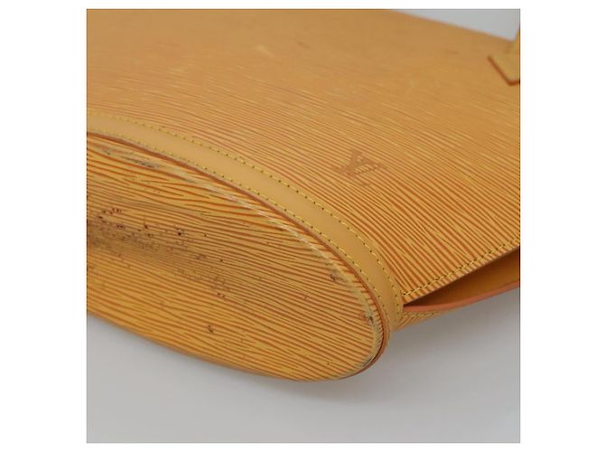 LOUIS VUITTON Epi Saint Jacques Manici Borsa Lunga Gialla M52339 LV Auth BA2562 Giallo - vista 10