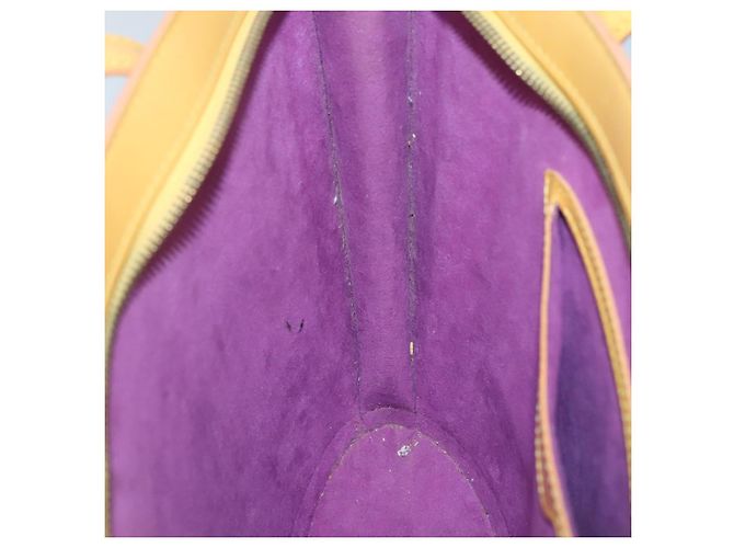 LOUIS VUITTON Epi Saint Jacques Manici Borsa Lunga Gialla M52339 LV Auth BA2562 Giallo - vista 18