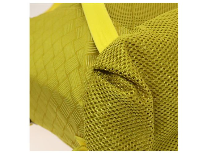 Autre Marque BOTTEGA VENETA Backpack Nylon Yellow Auth BD2181 - view 14
