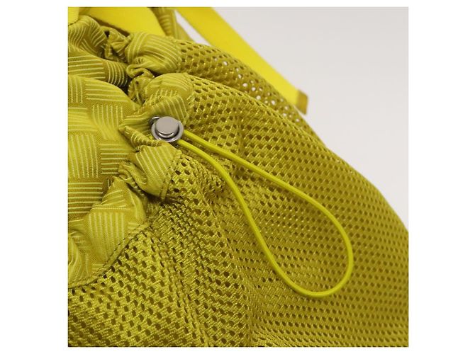 Autre Marque BOTTEGA VENETA Backpack Nylon Yellow Auth BD2181 - view 16