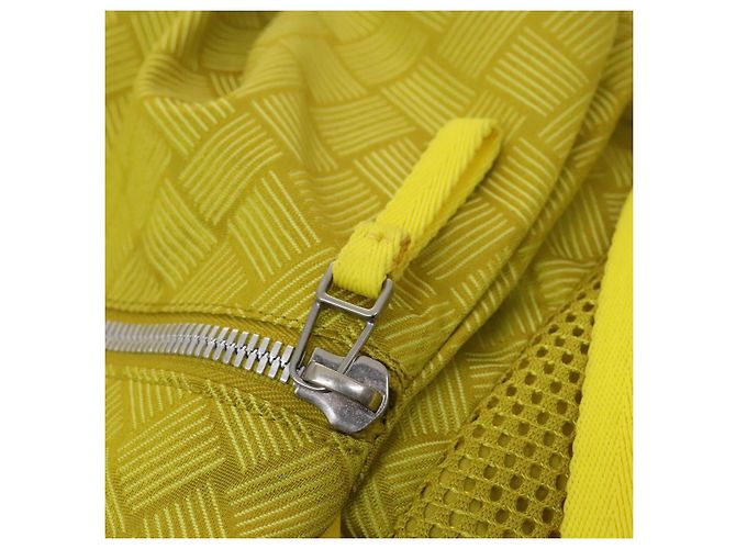 Autre Marque BOTTEGA VENETA Backpack Nylon Yellow Auth BD2181 - view 18