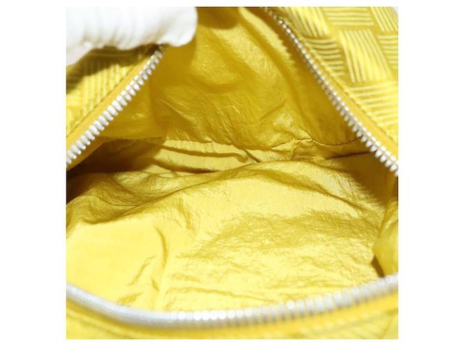 Autre Marque BOTTEGA VENETA Backpack Nylon Yellow Auth BD2181 - view 19