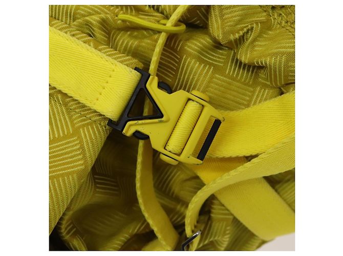 Autre Marque BOTTEGA VENETA Backpack Nylon Yellow Auth BD2181 - view 20