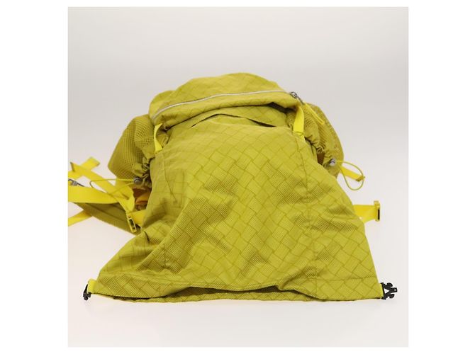 Autre Marque BOTTEGA VENETA Backpack Nylon Yellow Auth BD2181 - view 21