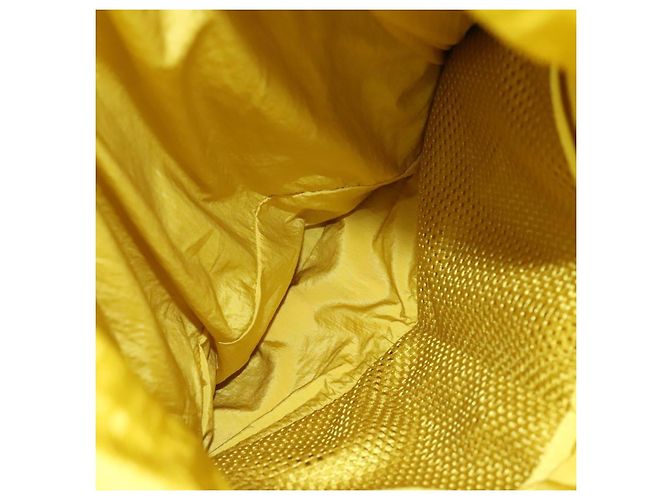 Autre Marque BOTTEGA VENETA Backpack Nylon Yellow Auth BD2181 - view 22
