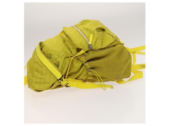 Autre Marque BOTTEGA VENETA Backpack Nylon Yellow Auth BD2181 - view 5