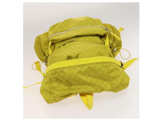 Autre Marque BOTTEGA VENETA Backpack Nylon Yellow Auth BD2181 - view 6