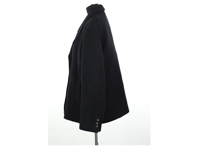 Margaux Lonnberg Black wool peacoat - view 3