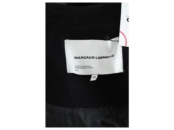 Margaux Lonnberg Black wool peacoat - view 5