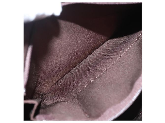 Borsa a mano BURBERRY in pelle scamosciata marrone Auth BA2670 - vista 21