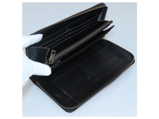 LOUIS VUITTON Utah Zippy Organizer Lange Geldbörse Braun M97025 LV Auth bs26317 - Ansicht 10