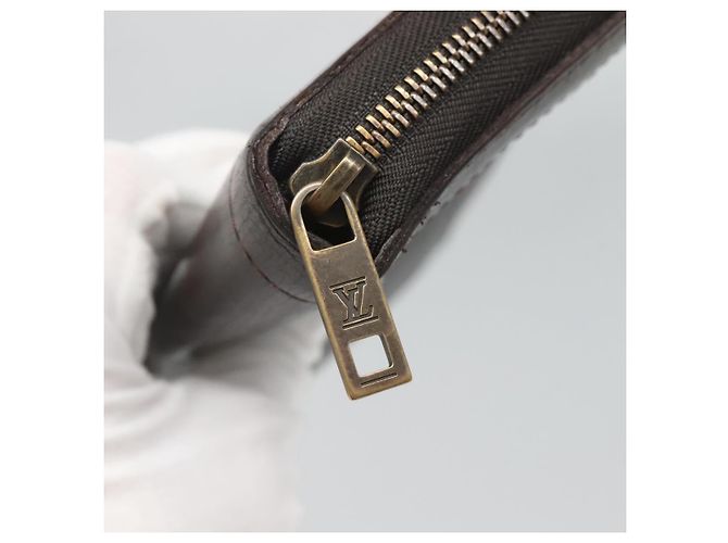 LOUIS VUITTON Utah Zippy Organizer Lange Geldbörse Braun M97025 LV Auth bs26317 - Ansicht 9