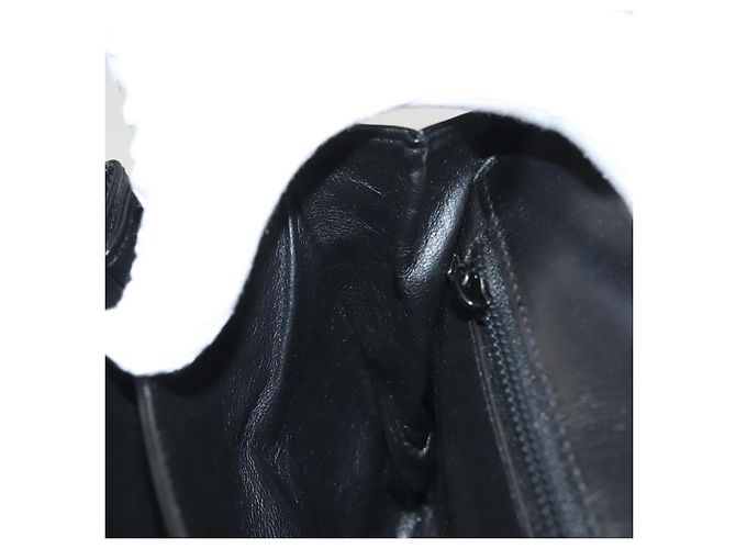 Borsa a Spalla BALLY in Pelle Nera Oro Auth BA2643 Nero D'oro - vista 19