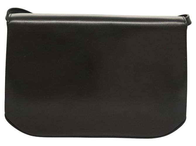 Borsa a Spalla BALLY in Pelle Nera Oro Auth BA2643 Nero D'oro - vista 3