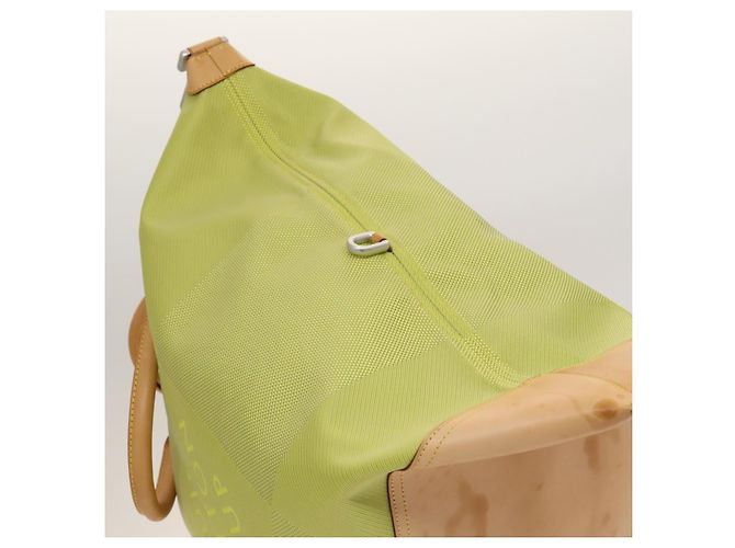 LOUIS VUITTON Borsa America Cube Damier Geant Canvas Giallo M80633 LV Auth 118823 - vista 15