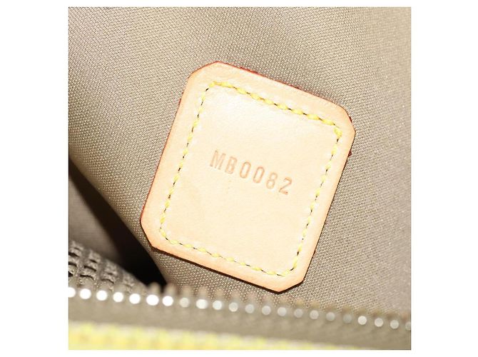 LOUIS VUITTON Borsa America Cube Damier Geant Canvas Giallo M80633 LV Auth 118823 - vista 22