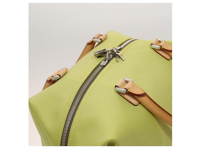 LOUIS VUITTON Borsa America Cube Damier Geant Canvas Giallo M80633 LV Auth 118823 - vista 6