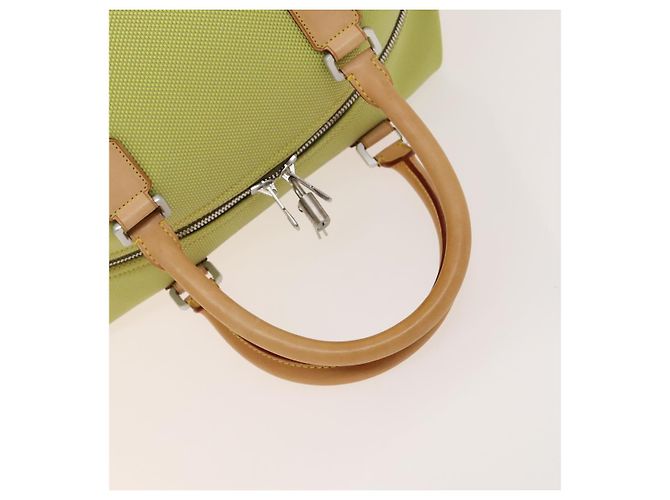 LOUIS VUITTON Borsa America Cube Damier Geant Canvas Giallo M80633 LV Auth 118823 - vista 7