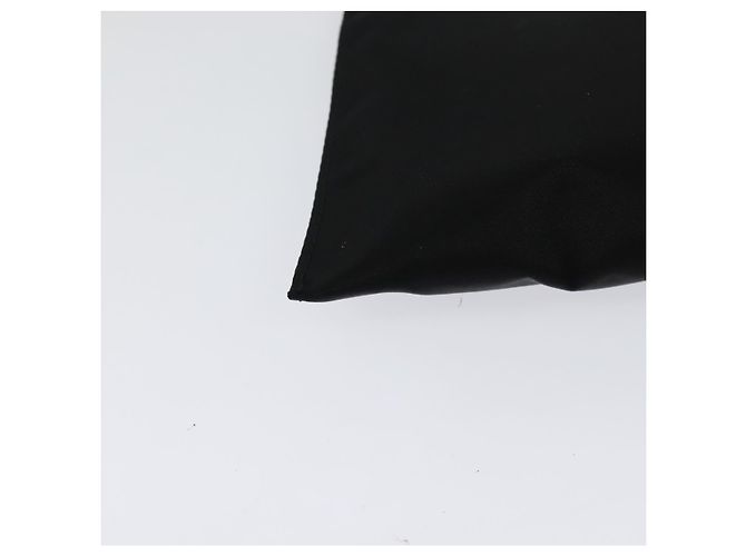 Pochette in nylon nera e argento autentica BURBERRY 118845 Nero - vista 11