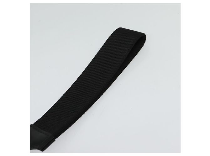 Pochette in nylon nera e argento autentica BURBERRY 118845 Nero - vista 7