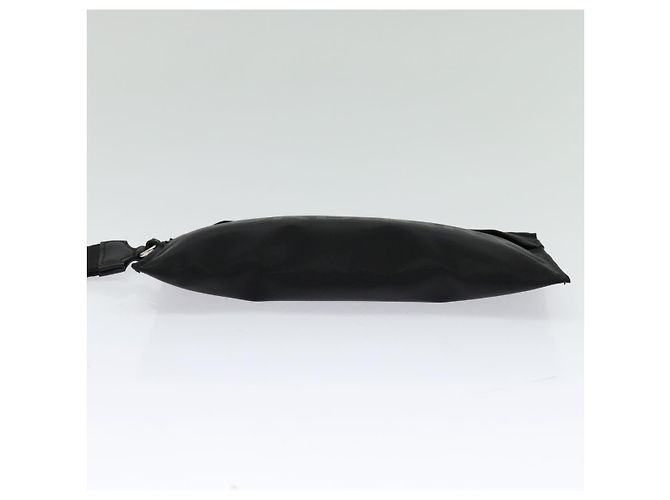 Pochette in nylon nera e argento autentica BURBERRY 118845 Nero - vista 8