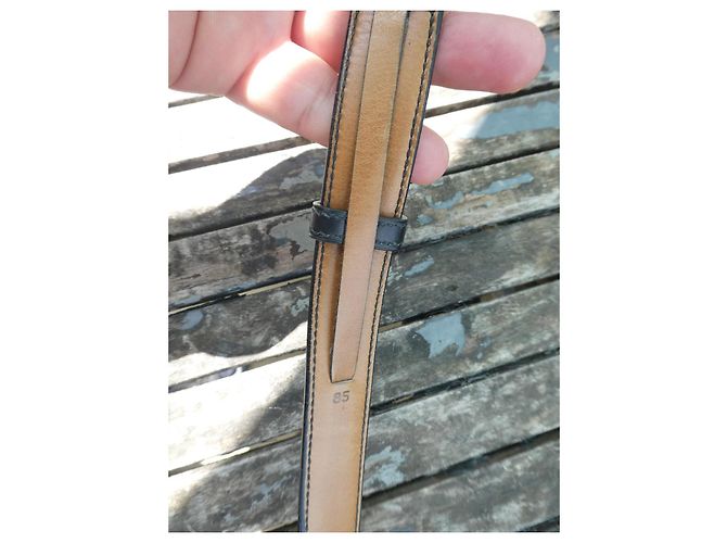 Berluti belt 85cm handmade Black - view 3